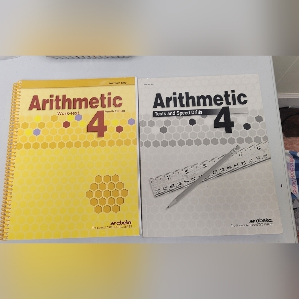 Abeka 4th grade Arithmetic teachers key